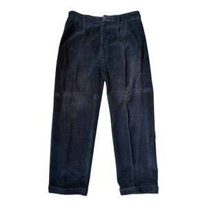 Brooks Brothers 346 Corduroy Pants 100% Cotton Vintage 36x32” Brown Pleated Cuff